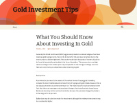 goldinvestmenttips.wordpress.com Thumbnail