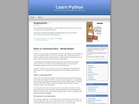 learnpython.wordpress.com Thumbnail