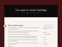 emailhashtags.wordpress.com Thumbnail