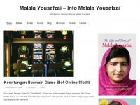 malala-yousafzai.com Thumbnail