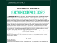 Electronicsupperclub.tv