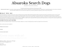 absarokasearchdogs.org Thumbnail
