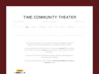timecommunitytheater.com Thumbnail