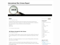 internationalwarcrimesreport.wordpress.com Thumbnail