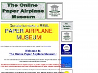 theonlinepaperairplanemuseum.com Thumbnail