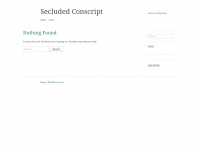 secludedconscript.wordpress.com