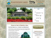 Plantationlakeshomesforsale.com