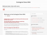 Ecologicaldata.org