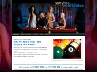 Partyhirepooltables.com.au