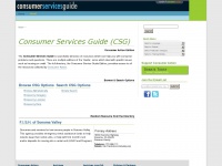 consumerservicesguide.org Thumbnail