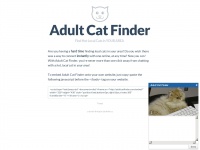 adultcatfinder.com Thumbnail