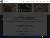 ciaobellarestaurant.co.uk Thumbnail