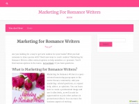 marketingforromancewriters.org Thumbnail