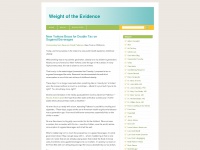 Weightoftheevidence.wordpress.com