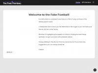 thefakefootball.com Thumbnail