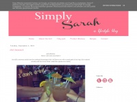 simplysarahchic.blogspot.com Thumbnail