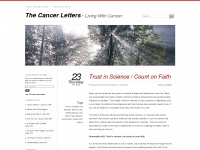 Cancerletters.wordpress.com
