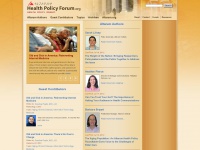 healthpolicyforum.org Thumbnail