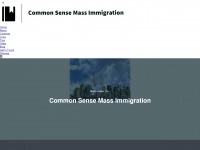 commonsenseonmassimmigration.us Thumbnail