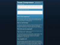 tweetcompressor.com Thumbnail