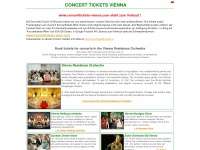 concerttickets-vienna.com Thumbnail