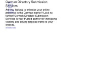 germandirectorysubmission.com Thumbnail