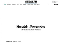 Stealthacoustics.com