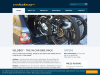 veloboy bike rack inside the car
