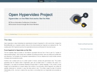 Open-hypervideo.org