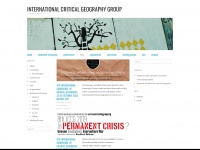 internationalcriticalgeography.org Thumbnail