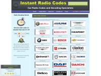 instant-radio-codes.com Thumbnail