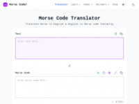 morse-coder.com