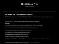 thehiddenwiki.info Thumbnail