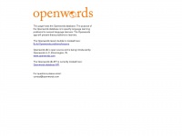 Openwords.org