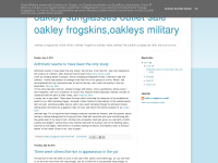 Oakleysunglassesoutletomg.blogspot.com
