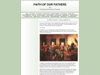 faithofourfathers.net Thumbnail