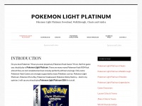 Pokemonlightplatinum.com