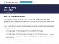 Generateprivacypolicy.com