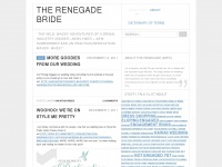 renegadebride.wordpress.com Thumbnail