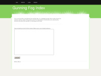 gunning-fog-index.com Thumbnail