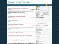 americanairlinespromotioncodes.com Thumbnail