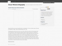oscarbiography.wordpress.com Thumbnail