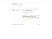 claruski24.wordpress.com Thumbnail