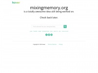 mixingmemory.org Thumbnail