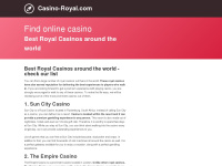 casinos-royal.com Thumbnail