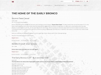 Earlybronco.com