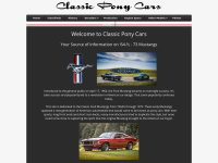 classicponycars.com
