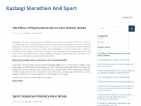 kazbegi-marathon.com Thumbnail