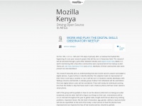 mozilla-kenya.org Thumbnail