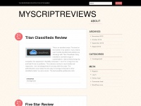 Myscriptreviews.wordpress.com
